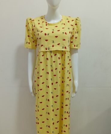 YELLOW BLACK LITTLE PRINT