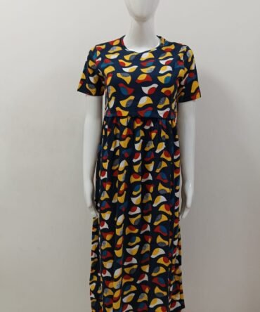 NAVY BLUE WITH YELLOW MIX