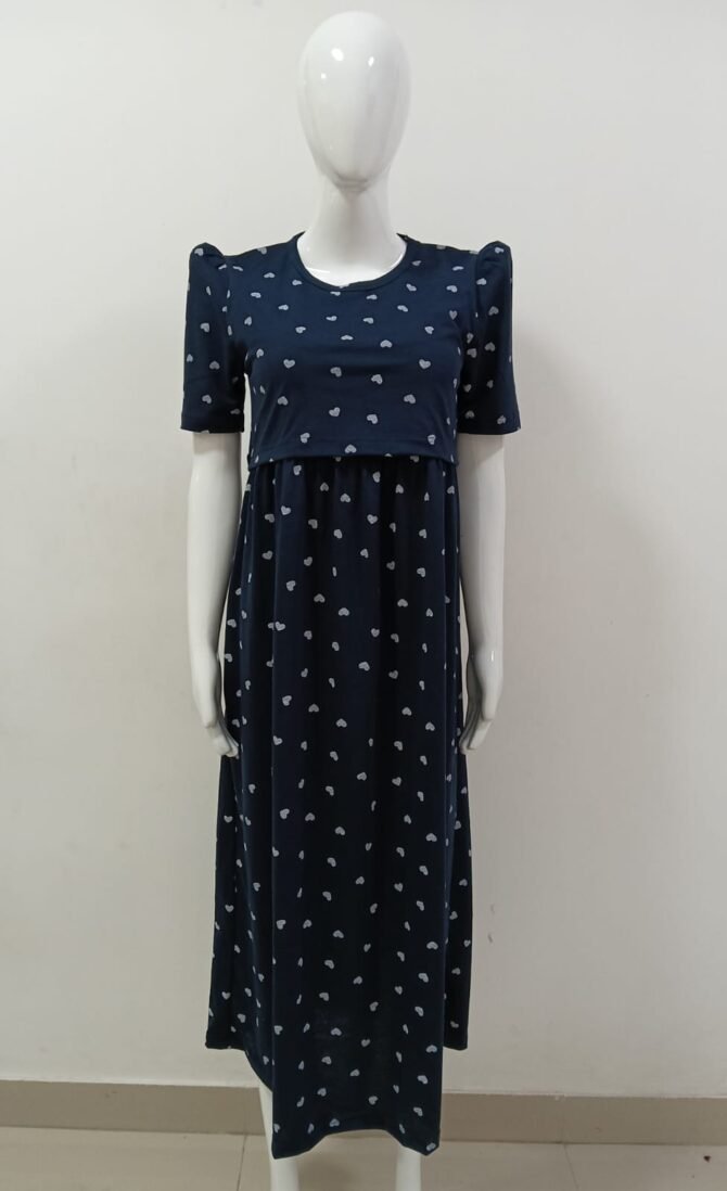 NAVY BLUE SMALL HEART