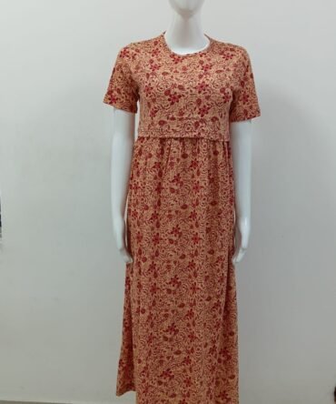 SANDAL RED FLORAL
