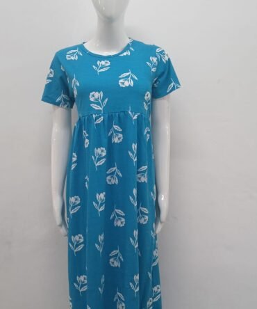 WHITE FLOWERS AND BLUE