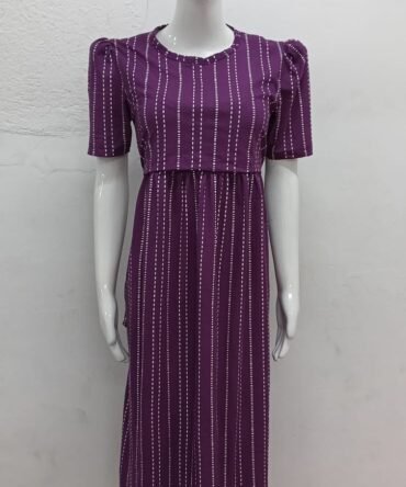 PURPLE AND WHITE LINES