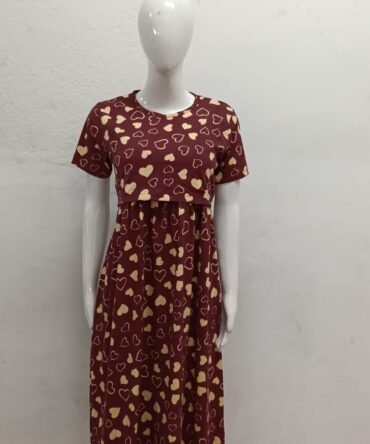 BROWN AND YELLOW HEART