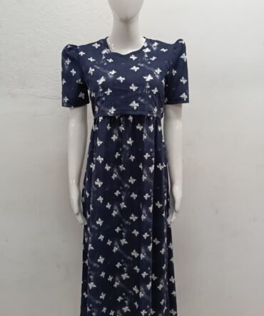 NAVY &WHITE BUTTERFLIES