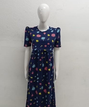 FLOWERS DARK BLUE